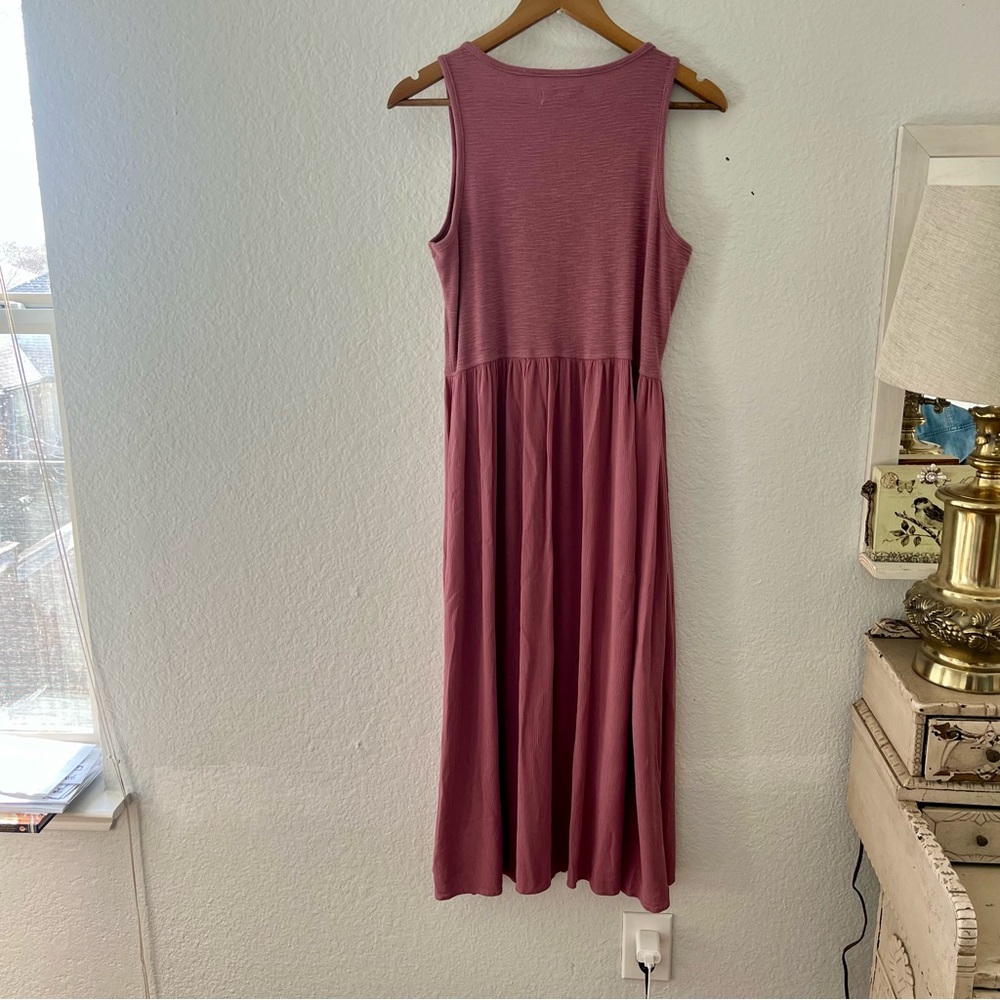Frye Ladies Button Front Midi Dress Size Medium - Picture 12 of 16